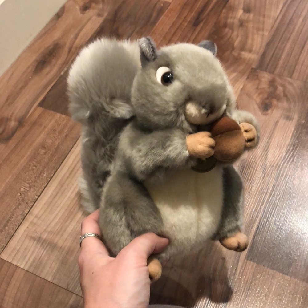 NWOT stuffed squirrel